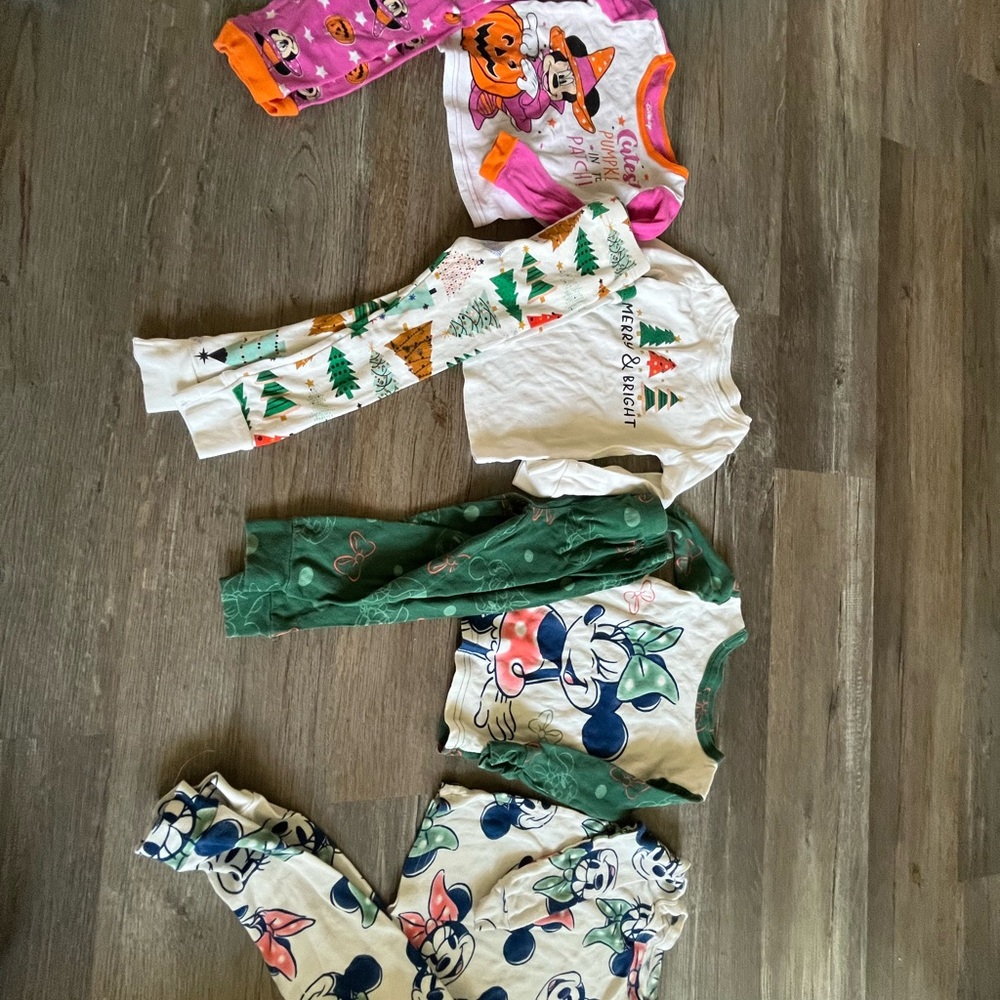 Girls Pajama Set Bundle
